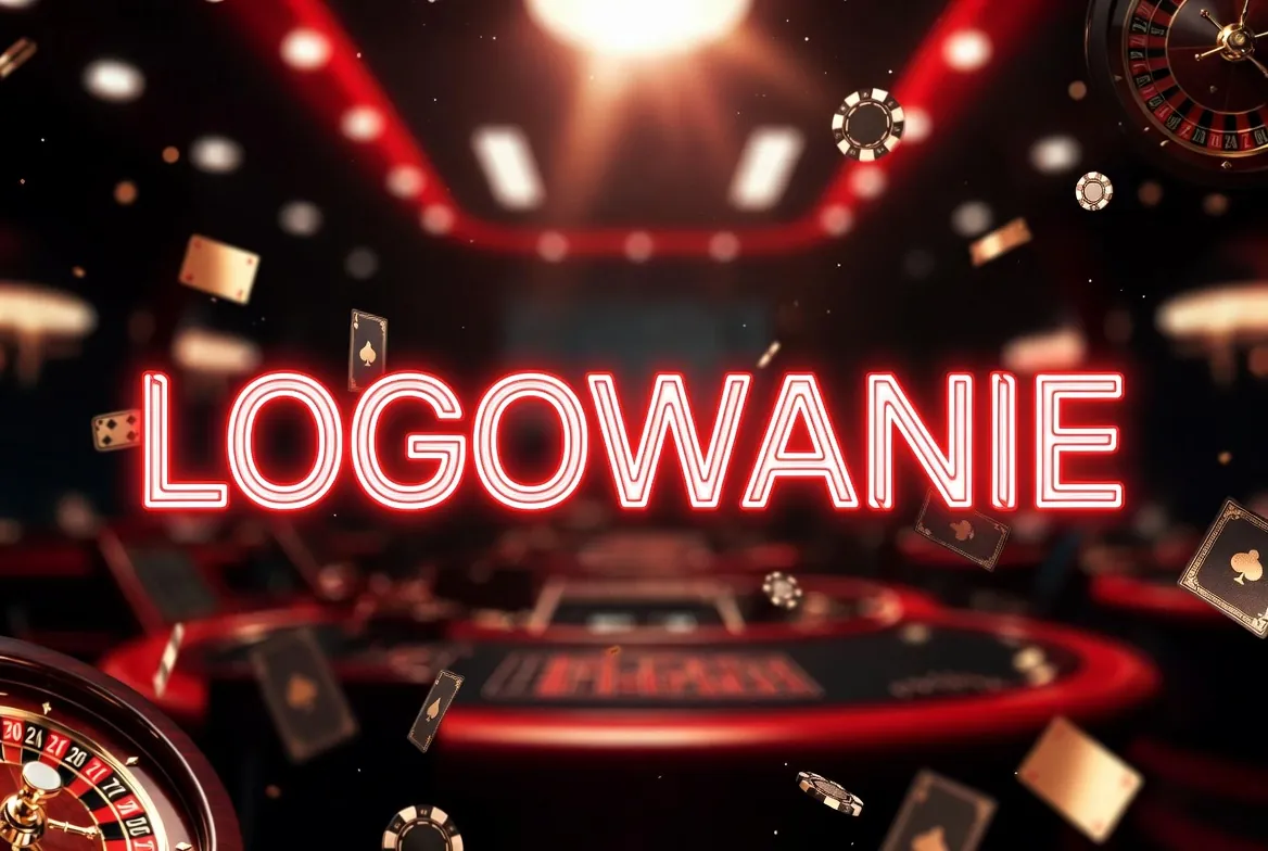 Ekran logowania na koncie testowym